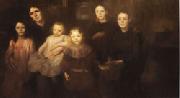Eugene Carriere The Painter's Family oil painting